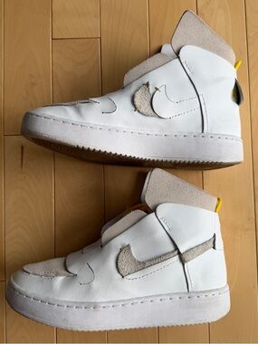 Nike Vandalised LX sneakers in the White/Chrome Yellow colorway size 6.5 women’s